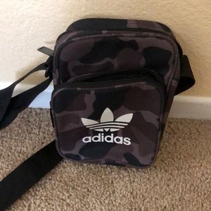 Adidas camo side bag
